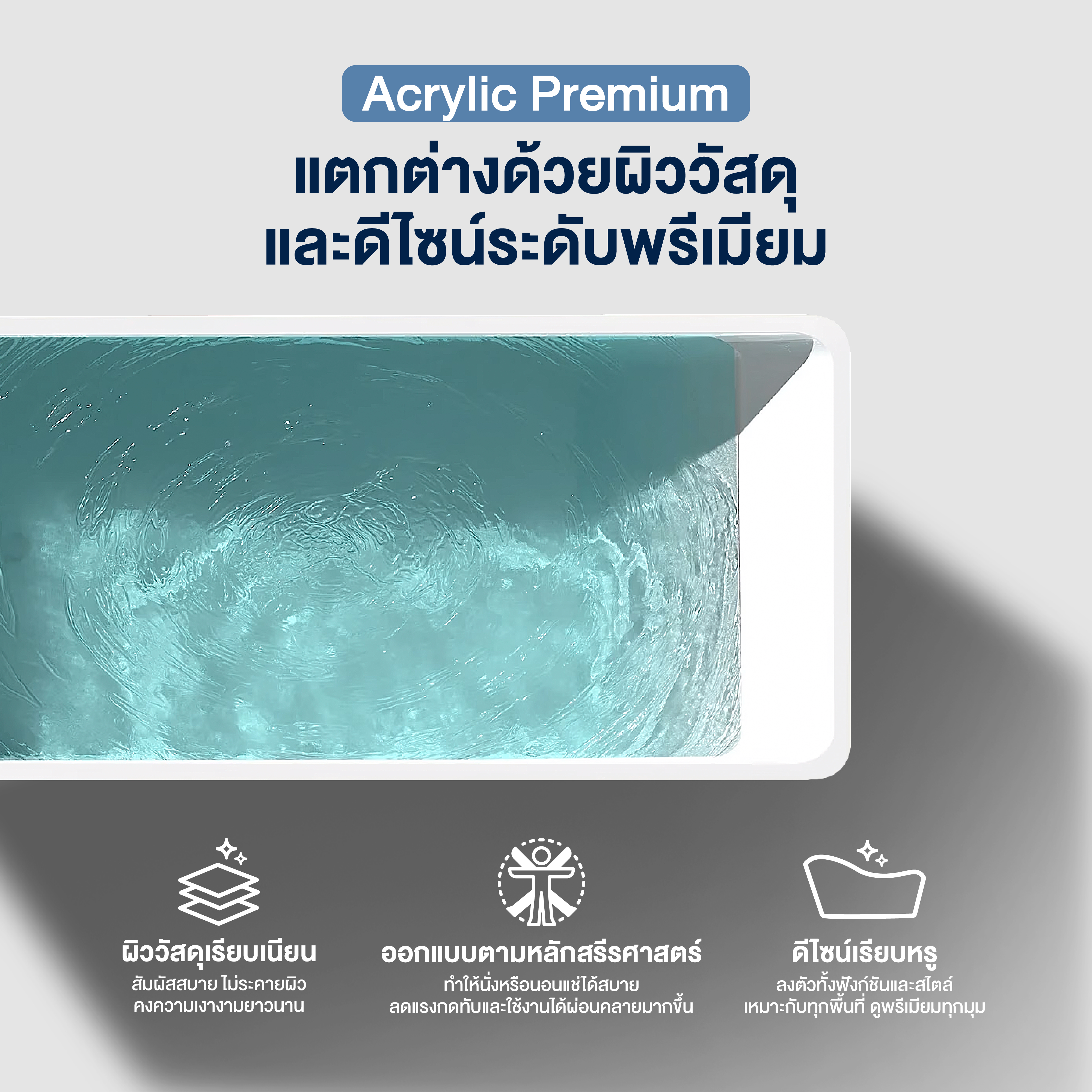 อ่างแช่น้ำเย็น HOMEFITTOOLS พร้อมชิลเลอร์ 1.0HP (อุณหภูมิ 3-42°องศา) ICE BATH COLD PLUNGE_3